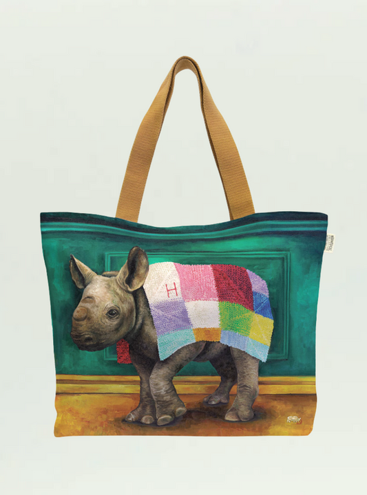 Rhino Warrior Canvas Bag