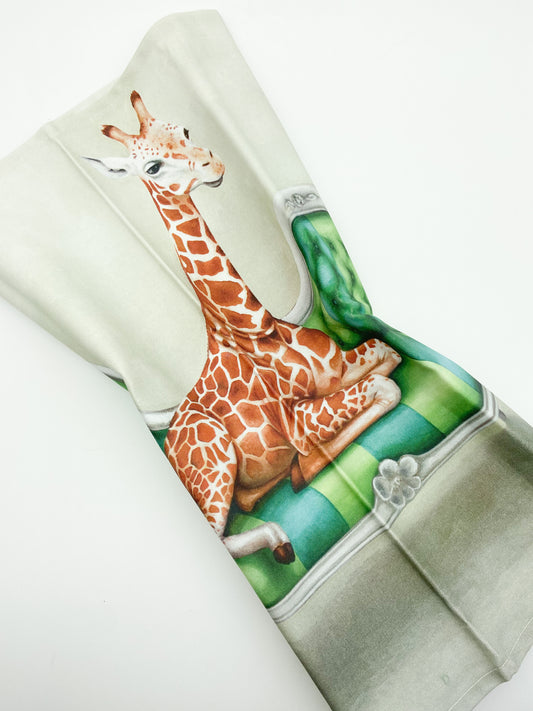 Whimsical Collection Giraffe Tea Towel