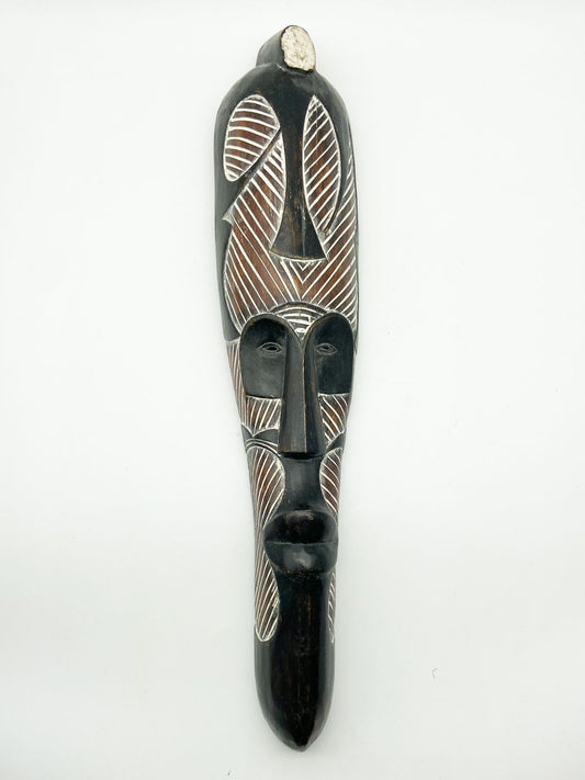 Fang Wooden African Mask Gabon
