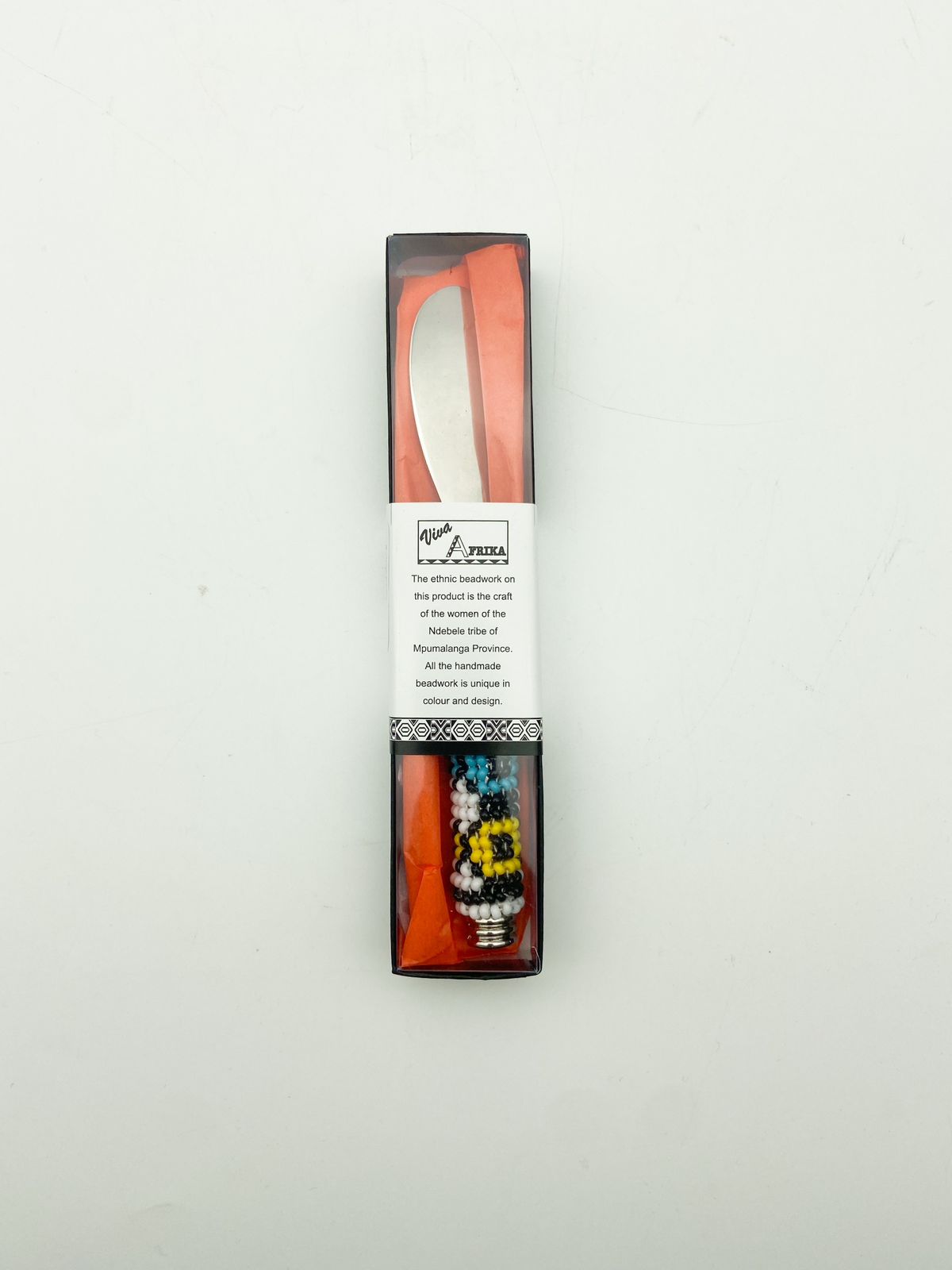 Viva Afrika Beaded Butter Knife