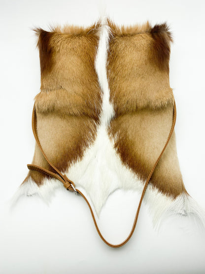 Springbok Leather Clutch Bag