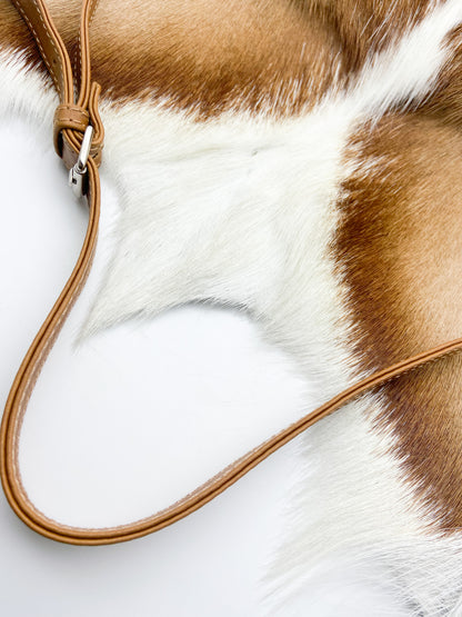 Springbok Leather Clutch Bag