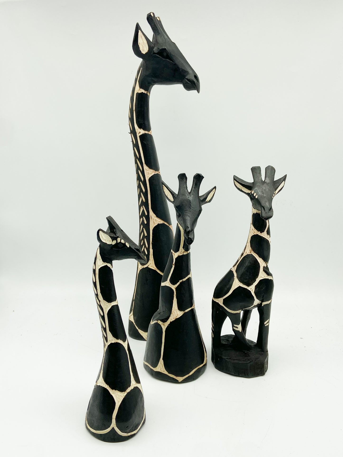 Wooden Giraffe Head